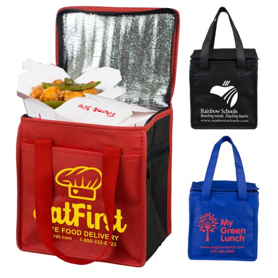 Large Insulated Food Delivery & Lunch Bag - Bags